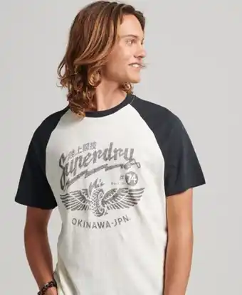 Superdry Blackout rock graphic t-shirt Angebot