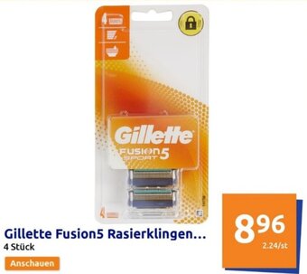 Action Gillette Fusion5 Rasierklingen... 4 Stück Angebot