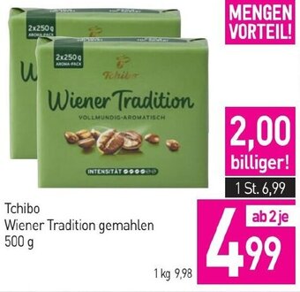 Sutterlüty Tchibo Wiener Tradition gemahlen 500 g Angebot