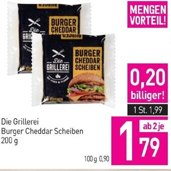 Sutterlüty Die Grillerei Burger Cheddar Scheiben 200 g Angebot