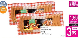 Sutterlüty Wiesbauer Party Mini Mix 300 g Angebot