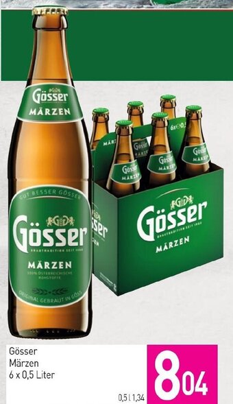 Sutterlüty Gösser Märzen 6 x 0,5 Liter Angebot