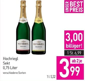 Sutterlüty Hochriegl Sekt 0,75 Liter Angebot