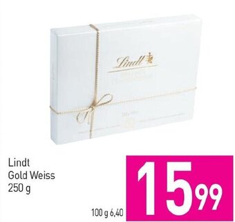 Sutterlüty Lindt Gold Weiss 250g Angebot