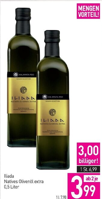 Sutterlüty Iliada Natives Olivenöl extra 0,5 Liter Angebot