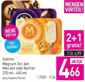 Sutterlüty Eskimo Magnum 3er, 4er, Mini 6er oder Becher 270 ml-440 ml Angebot