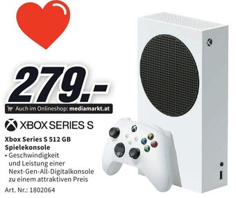 Media Markt Xbox Series S 512 GB Spielekonsole Angebot
