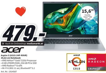 Media Markt acer Aspire 3 (A315-24P-R9VR) 39,62 cm Notebook Angebot