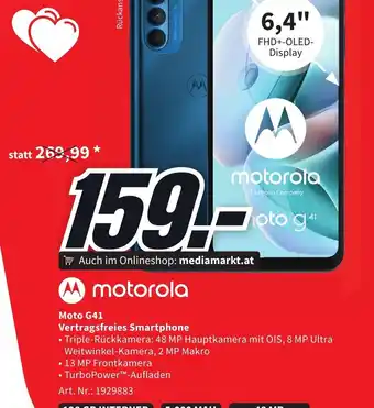 Media Markt M motorola Moto G41 Vertragsfreies Smartphone Angebot