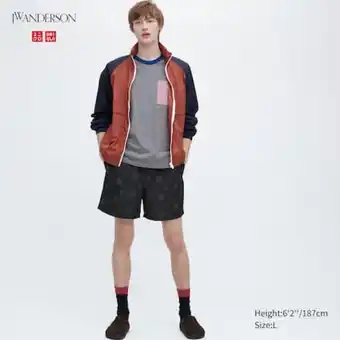 UNIQLO Jw anderson badminton print active utility shorts Angebot