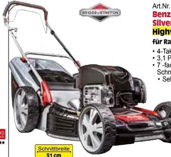 Zgonc Benzin-rasenmäher silver 525 br premium Angebot