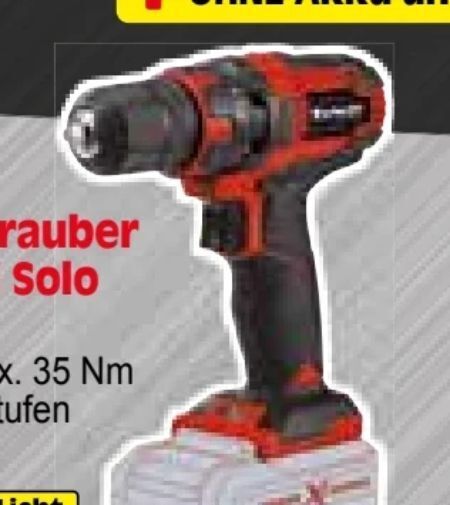Zgonc Elektronik-akku-bohrschrauber tc-cd 18-35 li-solo Angebot