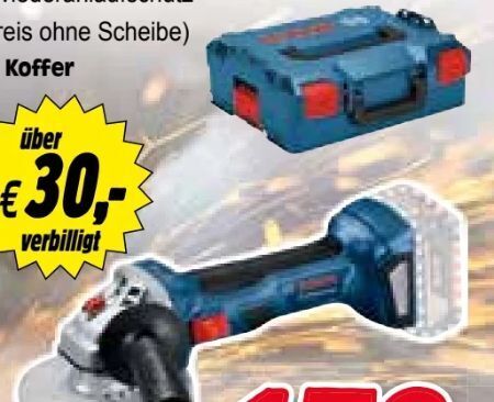 Zgonc Akku-winkelschleifer gws 18v-7 solo Angebot