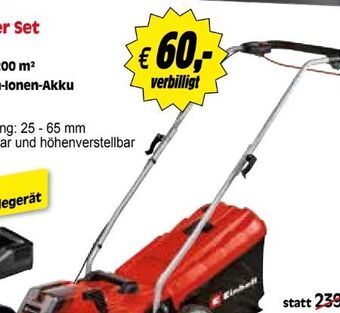 Zgonc Akku-rasenmäher ge-cm 18/33 li set Angebot