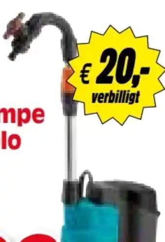 Zgonc Akku-regenfasspumpe 2000/2 18 v p4a solo Angebot