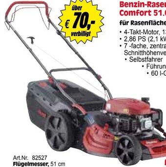 Zgonc Benzin-rasenmäher comfort 51.0 sp-a Angebot