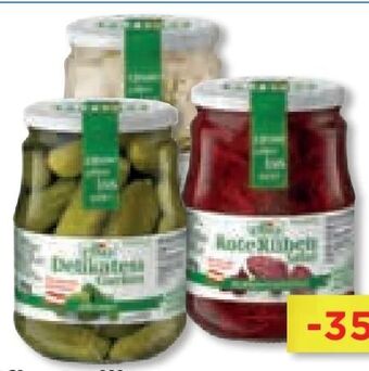 Unimarkt Delikatess gurken Angebot