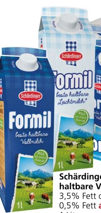 Spar Formil h-vollmilch Angebot