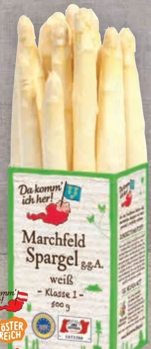 Billa Spargel Angebot