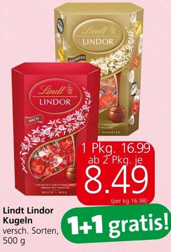 Spar Lindor Angebot