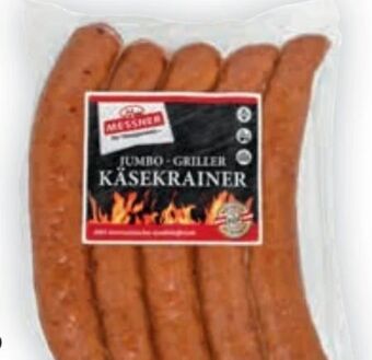 Billa Jumbo-griller käsekrainer Angebot