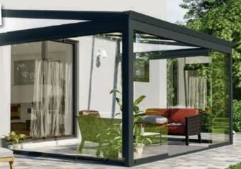 Bauhaus Terrassenüberdachung gartenzimmer easy Angebot