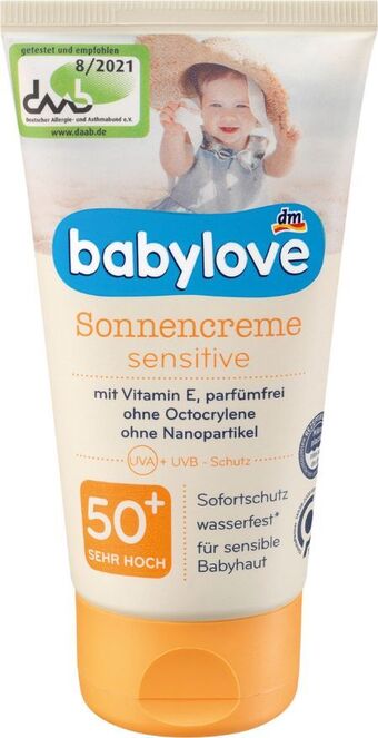 dm Sonnencreme sensitive Angebot