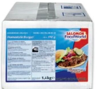Metro Homestyle burger Angebot