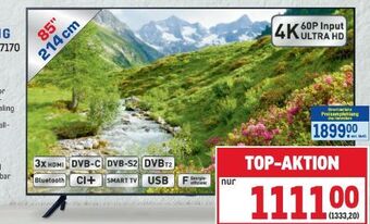 Metro Led tv 85au7170 Angebot