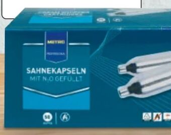 Metro Sahnekapseln Angebot