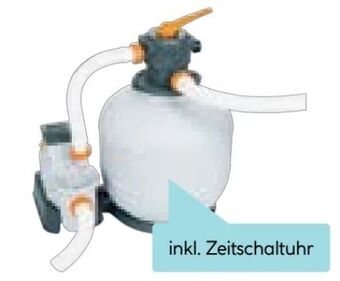 Hellweg Sandfilteranlage flowclear Angebot