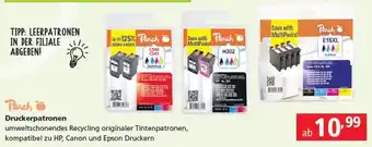 Pagro Diskont Peach Druckerpatronen umweltschonendes Recycling originaler Tintenpatronen, kompatibel zu HP, Canon und Epson Druckern Angebot