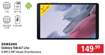 Pagro Diskont SAMSUNG Galaxy Tab A7 Lite 8 MP/2 MP Haupt-/Frontkamera Angebot
