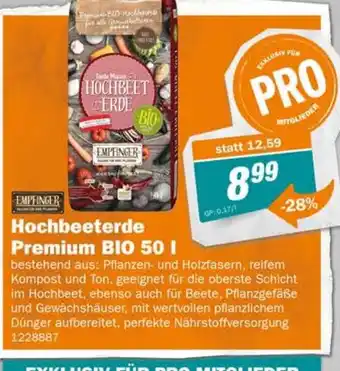 Let's Do It Baumarkt Hochbeeterde Premium BIO 50 I Angebot