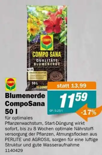 Let's Do It Baumarkt Blumenerde Composana 50 I Angebot