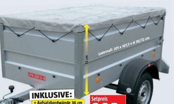 Bauhaus Pkw-anhänger lpa 206 u-b Angebot