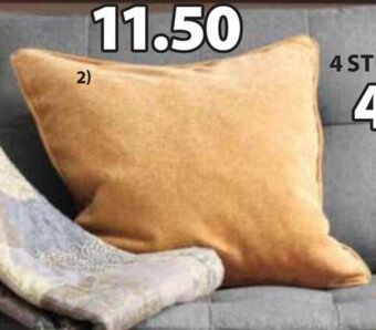 JYSK ZIERKISSEN HORNFIOL In verschiedenen Farben erhältlich. 45x45 cm Angebot