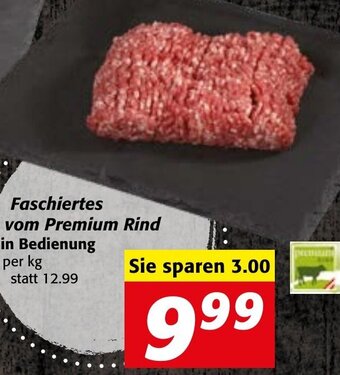 Strasser Markt Faschiertes vom Premium Rind in Bedienung per kg Angebot