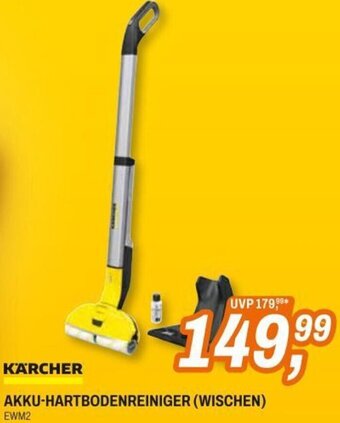 KÄRCHER AKKU-HARTBODENREINIGER (WISCHEN)
