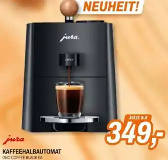 Expert jura. KAFFEEHALBAUTOMAT ONO COFFEE BLACK EA Angebot