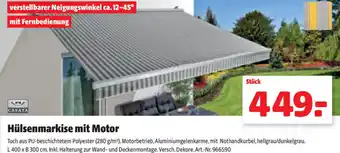Liebmarkt NAV CASAYA Hülsenmarkise mit Motor Angebot