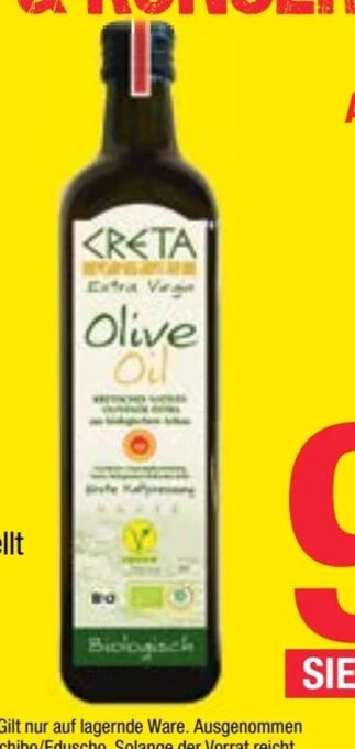 Maximarkt Bio-olivenöl extra virgin Angebot