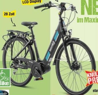 Maximarkt E-bike mooby Angebot