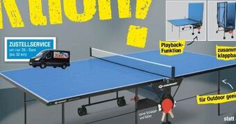 Maximarkt Tischtennis-tisch joker outdoor Angebot