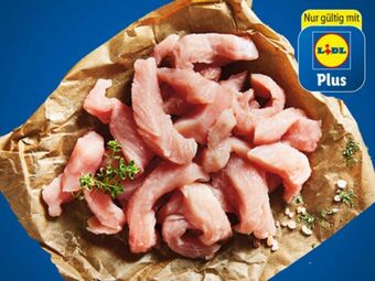 Lidl Frisches puten-geschnetzeltes Angebot
