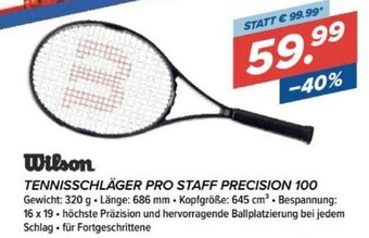 Hervis Tennisschläger Pro Staff Precision 100 Angebot