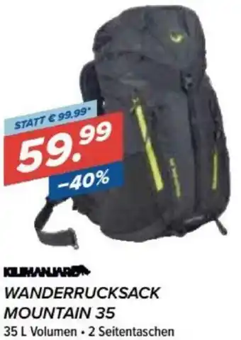 Hervis Wanderrucksack Mountain 35 Angebot