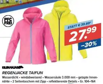 Regenjacke Taifun