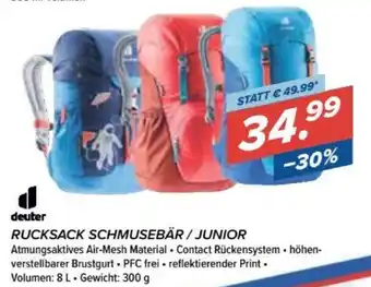 Hervis Rucksack Schmusebär/ Junior Angebot
