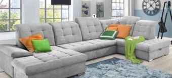 Polstermöbel Fischer Wohnlandschaft stoff Angebot